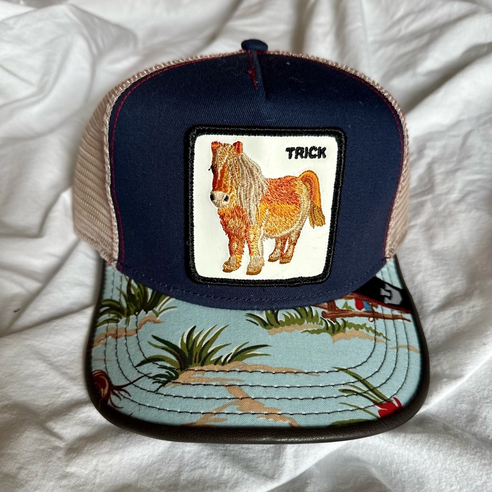 NWT Goorin Bros Trucker Hat - Ltd. Edition (RARE) TRICK PONY 5,000 CANDLES